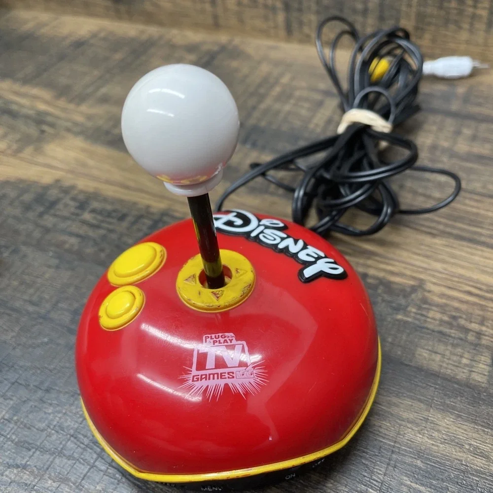 Vintage ~ Disney ~ Plug N' Play TV Games ~ Mickey Gaming System ~ Jakks Pacific
